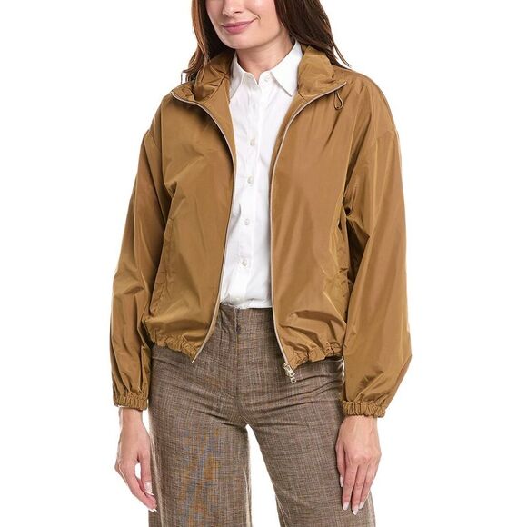 Herno Jackets & Blazers - Herno Womens  Drawstring Jacket, Brown